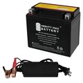 Mighty Max Battery YTX12-BS Battery Replaces Powersport APTX12 With 12V 2Amp Charger MAX3867976